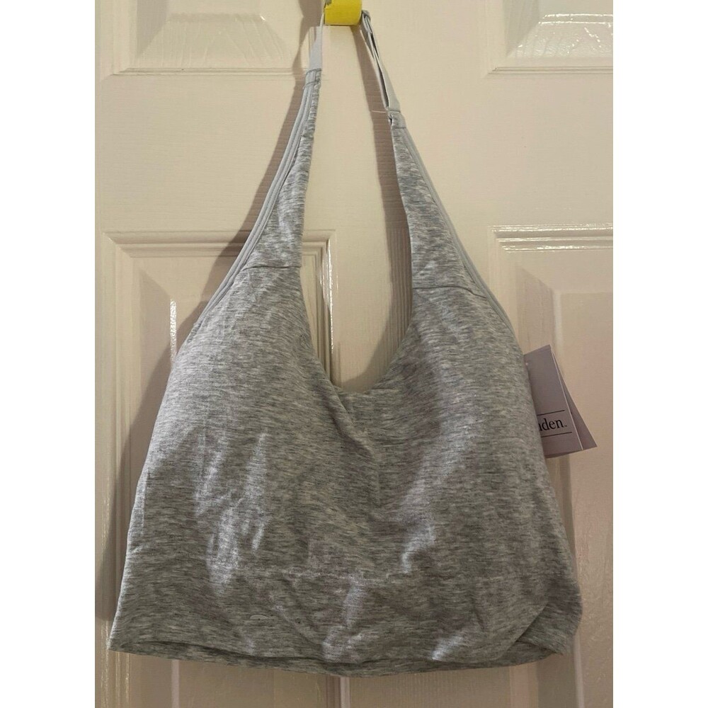 Gray Heathered padded sports bra Auden size Small women’s New